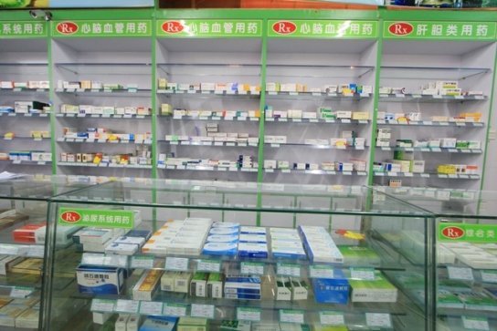 Le marché des médicaments en vente libre en Chine