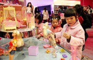 Le marché des poupées en Chine